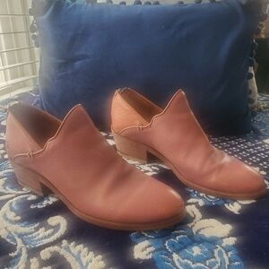 FRYE Carson Pink Shootie Leather Ankle Boots Booties 8.5